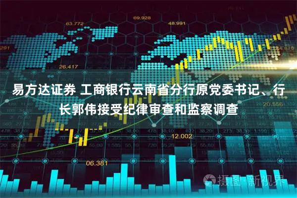 易方达证券 工商银行云南省分行原党委书记、行长郭伟接受纪律审查和监察调查